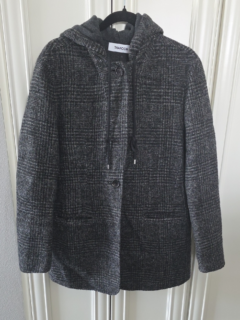 NWT THAKOON | $275 Plaid Hooded Jacket - Picture 5 of 9